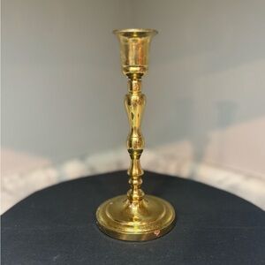 Vintage PartyLite Solid Brass Taper Holder